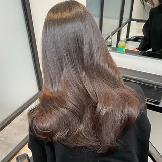 ロング カラー シンカ 表参道のヘアスタイル