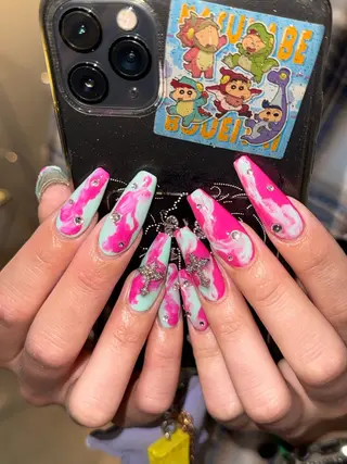 ネイル 個性派／中韓ネイル SAKURAのネイルデザイン