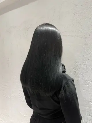 カラー 艶カラー/縮毛矯正/ アレンジ/akaneのヘアスタイル