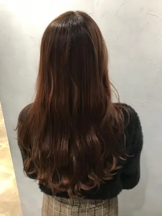 ロング カラー 江畑 匠 新宿三丁目 徒歩30秒⭐️のヘアスタイル