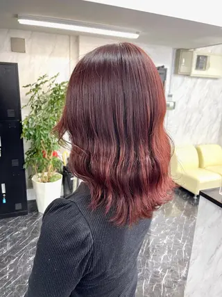 カラー 髪質改善/堀江 ケアカラーtoshiのヘアスタイル