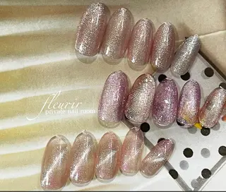 ネイル フルリール 【プライベートサロンのネイルデザイン