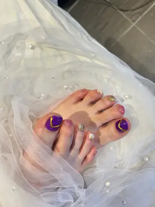 ネイル 久保 姫花のネイルデザイン