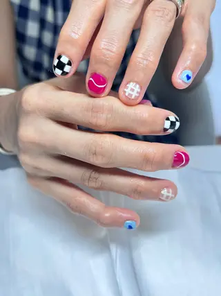 ネイル Horie 雪のネイルデザイン
