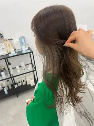 ロング カラー ヘアアレンジ 【Sweep】おじま のぞみのヘアスタイル