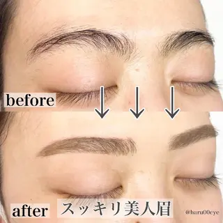 アイブロウ mimi HARUKAのマツエク・マツパデザイン