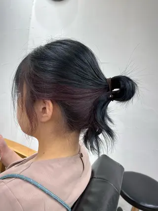 カラー 香野 優子のヘアスタイル