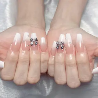 ネイル 🦋チップ長さだし 専門店🦋のネイルデザイン