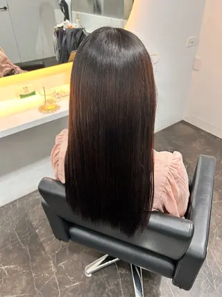 セミロング 内藤 友香のヘアスタイル