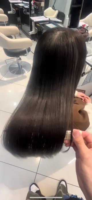 セミロング 秋葉原/髪質改善特化 鹿倉尊のヘアスタイル