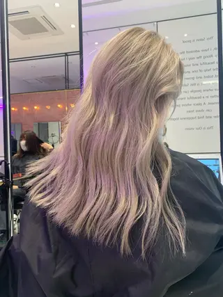 ロング カラー レイヤー/ブリーチ HIKARU ♡のヘアスタイル