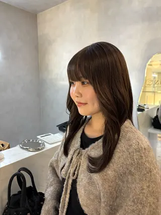 カラー zina karin୨୧˙˳⋆のヘアスタイル