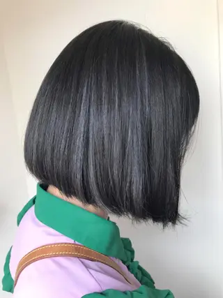 ミディアム カラー HAUS 片山みほのヘアスタイル