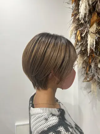 ショート 川原 元気のヘアスタイル