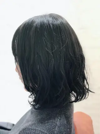 ミディアム 菊池 幹のヘアスタイル