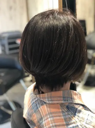 ショート 永井大樹✨ 透明感カラー✨のヘアスタイル