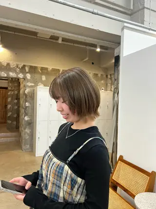 ショート カラー fit /HONOKAのヘアスタイル