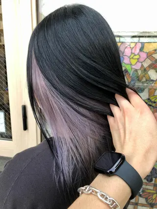 ロング カラー 鷺沼駅徒歩1分 キシタクのヘアスタイル