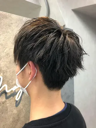 メンズ Noyヨシモト ヒロトのヘアスタイル