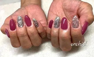 ネイル orchid ♡オーキッドのネイルデザイン