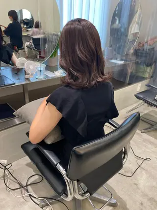 ミディアム 千原 海颯のヘアスタイル