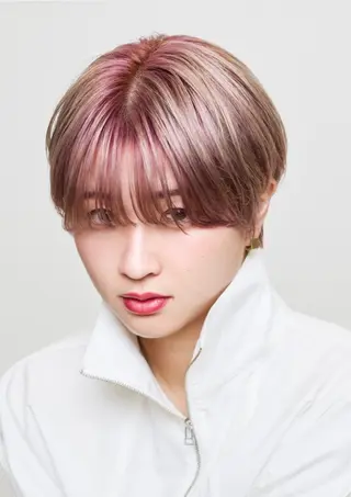 ショート FACE DECO AVEDA/2nd所属・所沢パーマ セキネユウタのヘアスタイル