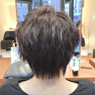 ショート カラー ヘアアレンジ ✨髪質改善&ボブ✨ 近藤 凌のヘアスタイル