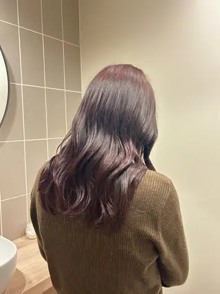 ロング カラー 骨格診断カット ひより FILMSのヘアスタイル