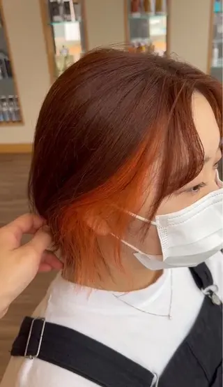 カラー 小島 七海のヘアスタイル