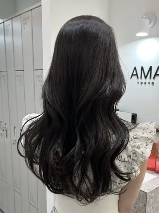 ロング カラー 韓国ヘア🎀 もかのヘアスタイル