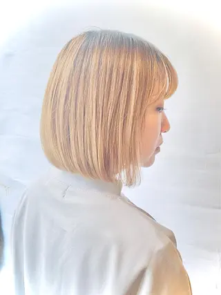 ショート マツノ ユウキのヘアスタイル