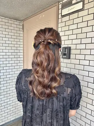 ヘアアレンジ 🌺ヘアメイク SYOKA🌺のヘアスタイル
