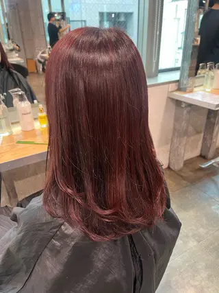 カラー 🥀艶髪/垢抜け/ 暖色ヘア Yuu🥀のヘアスタイル