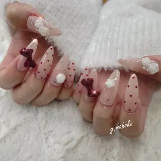 ネイル パラジェル有/ 長さだし/mahoのネイルデザイン
