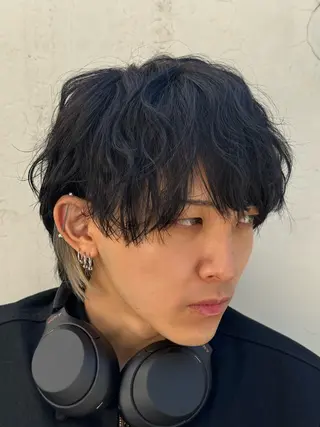 ショート カラー パーマ ヘアアレンジ メンズ メンズ特化酒井翔太 /メンズカット/名駅のヘアスタイル