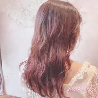 セミロング 韓国風ヘア✻透明感 カラー✻yukaのヘアスタイル