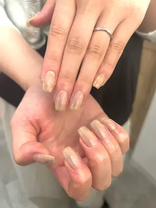 ネイル NAGISA🧁🎀 持ち込み⌇パラジェルのネイルデザイン