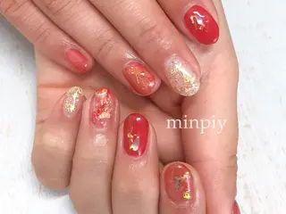 ネイル 𖡼 yumenoのネイルデザイン