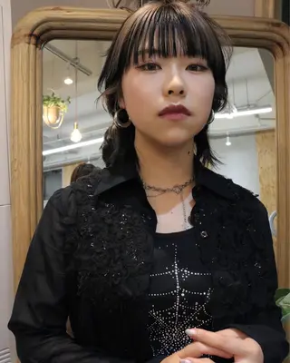 ショート カラー 松村 澪里のヘアスタイル