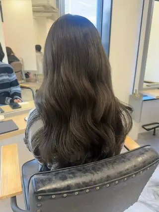 ロング カラー ヘアアレンジ Himawari♡ 柔らかいカラーのヘアスタイル