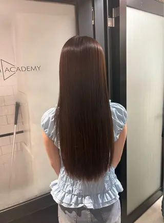 ロング ALBUM ACADEMY 清水のヘアスタイル