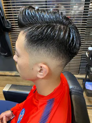 ショート BARBERSHOP NOR 店長YUTOのヘアスタイル