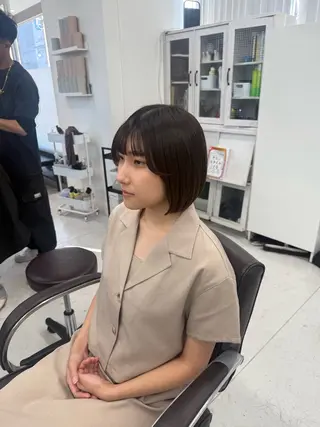 ミディアム 榎本雪来⛄️ メンズカット✂️のヘアスタイル