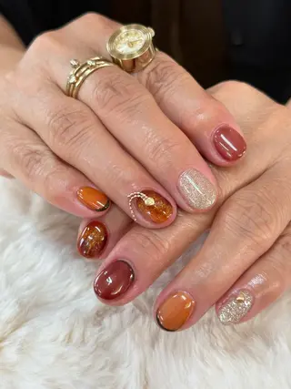 ネイル 小倉 梨衣那のネイルデザイン