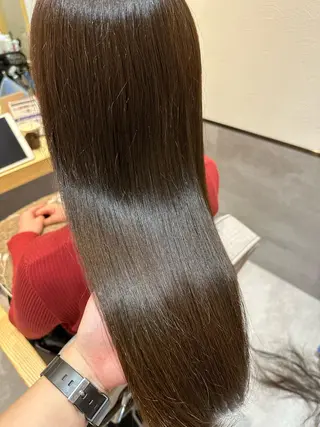 ロング カラー やまぐち あやみのヘアスタイル