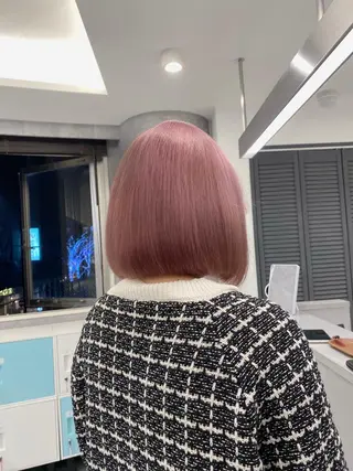 ショート カラー ハイトーン特化サロン 🍑momo🍑のヘアスタイル