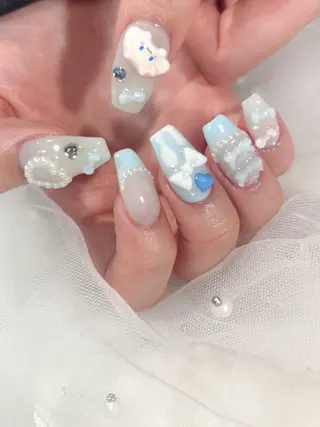 ネイル émure. パラジェル認定サロンのネイルデザイン