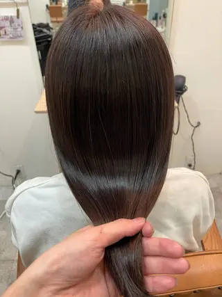 セミロング カラー 👑髪質改善の匠👑 サンジョウ ユウキのヘアスタイル