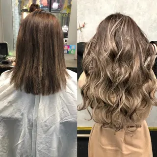セミロング *エクステ/髪質改善 カラー特化*マサキのヘアスタイル