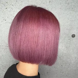 ショート カラー LUXBE LUCE ひなののヘアスタイル